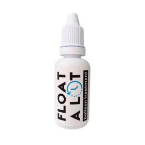 FLOAT ALOT – гел за по-дълъг полет на хелиеви латексови балони. Удължава летенето до 4 дни и запазва формата и блясъка на балоните.